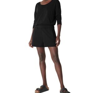 NWT Sweaty Betty Long Sleeve Jumpsuit Romper * Black * Small